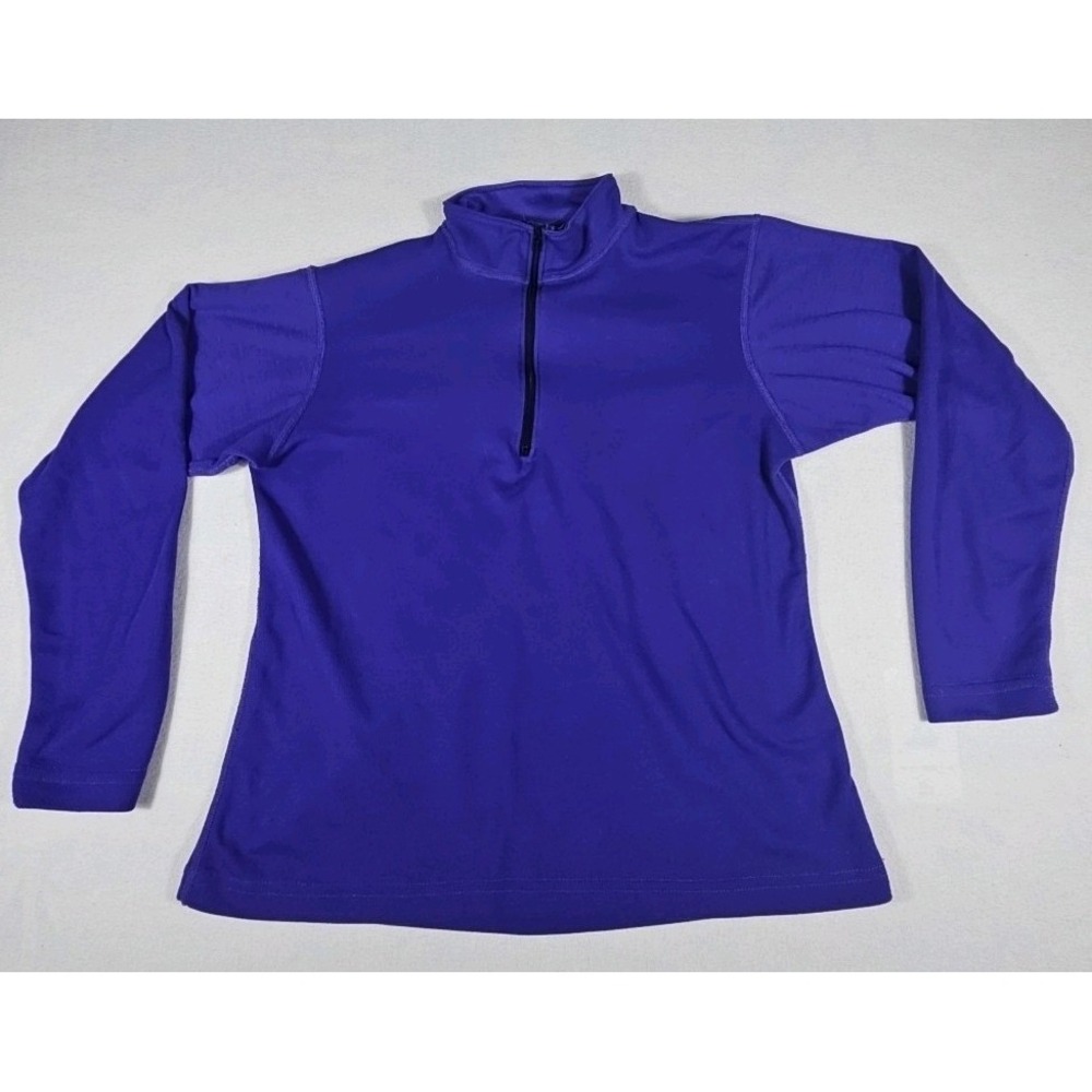 Vintage Womens‎ REI Polartec 1/4 Zip Pullover Long Sleeve Size Small Made In USA